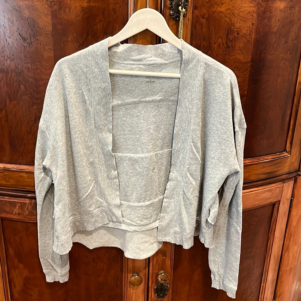 Calvin Klein Performance Quick Dry cropped cardigan